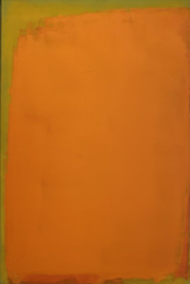 trois orange Philippe Racine